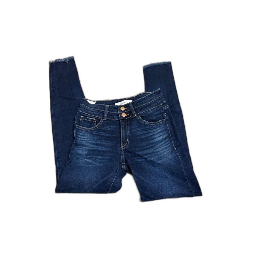 KanCan Slim-fit skinny jeans in a deep indigo wash size 24